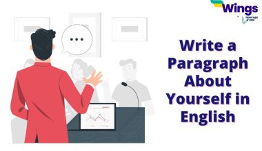 Write a Paragraph About Yourself in English