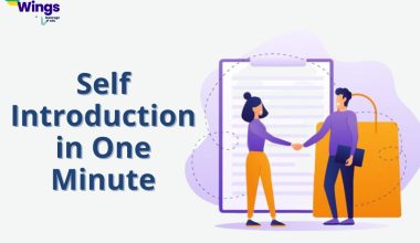 Self Introduction in One Minute