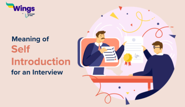 Meaning of self introduction