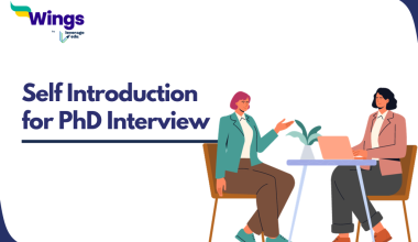 Self Introduction for PhD Interview