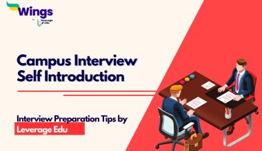 Campus Interview Self Introduction