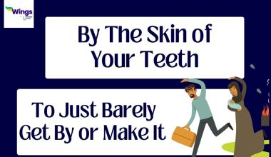 By the Skin of Your Teeth Meaning, Examples, Synonyms, Quiz