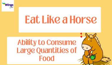 Eat Like a Horse Meaning