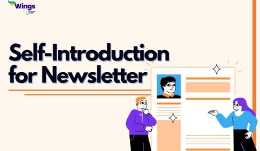 Self introduction for newsletter