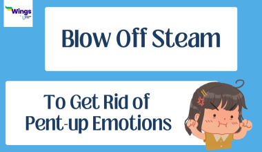 Blow off steam