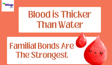 Blood is thicker than water