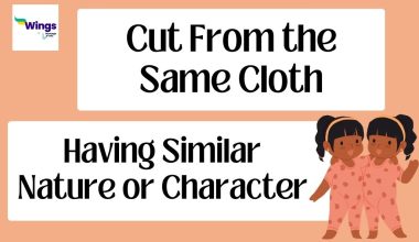 cut from the same cloth
