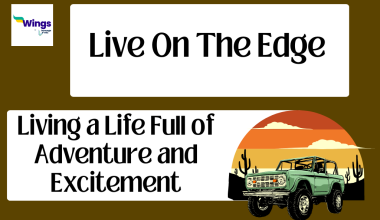Live on the edge