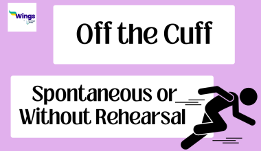 Off the cuff
