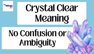 Crystal Clear Meaning