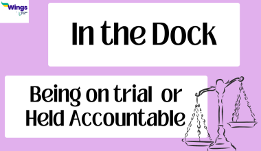 in the dock