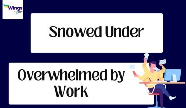 snowed under Meaning