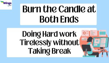burn the candle at both ends