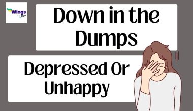 down in the dumps meaning