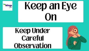 Keep an eye on