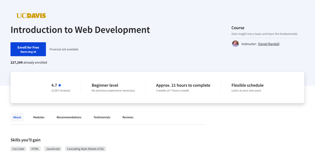 Top 5 Free Courses on Web Development with Certificate | Leverage Edu ...