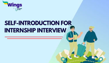 Self-Introduction for Internship Interview