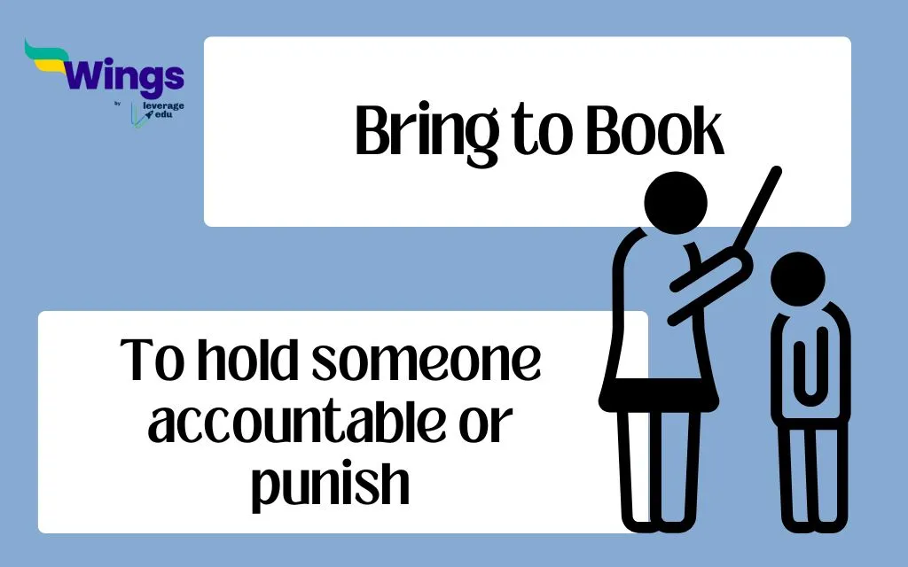 Bring to Book meaning