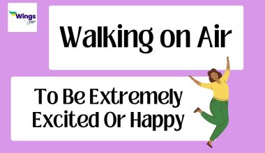 walking on air meaning