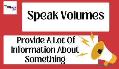speak volumes idiom meaning