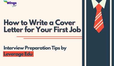 Cover letter for first job
