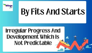 By fits and starts