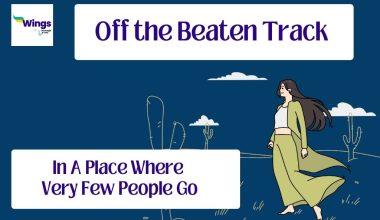 Off-the-Beaten-Track-idiom