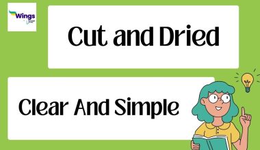 cut and dried idiom
