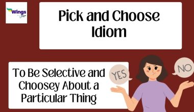Pick and choose idiom