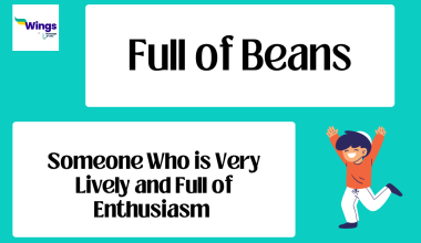Full of Beans Meaning