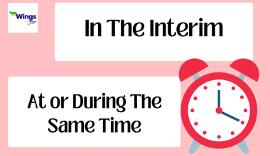 In The Interim Meaning