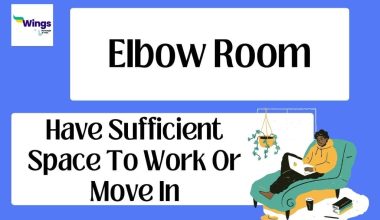 elbow room meaning