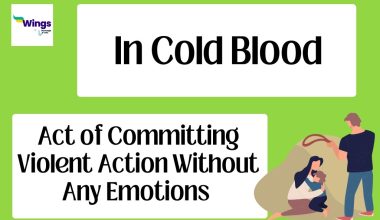 In Cold Blood Idiom