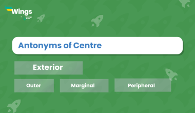 Antonyms of Centre