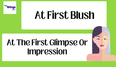 At First Blush Idiom Meaning, Examples, Synonyms, and Quiz