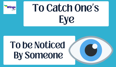 To Catch One’s Eye