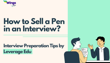 How to sell a pen in an interview