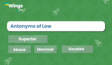Antonyms of low