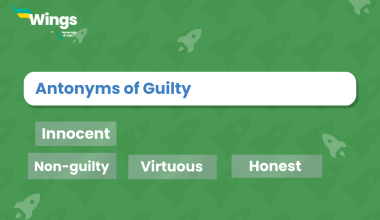 Antonyms of Guilty