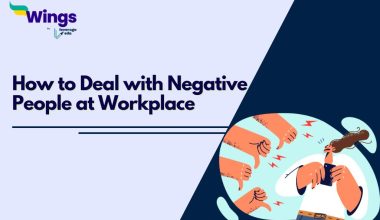 Deal with negative people