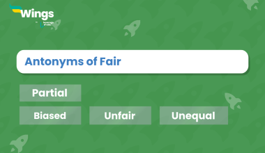 Antonyms of Fair