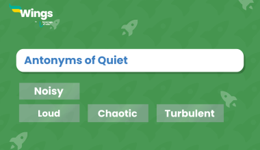 Antonyms of Quiet