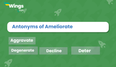 Antonyms of Ameliorate