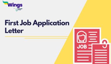 first job application letter