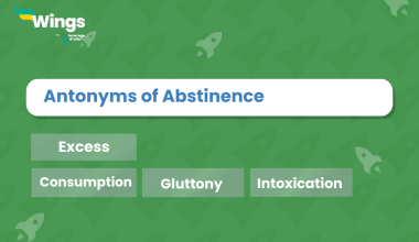 Antonyms of Abstinence