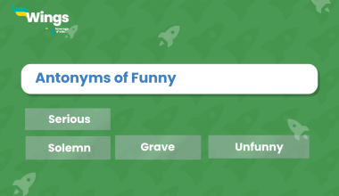 Antonyms of funny