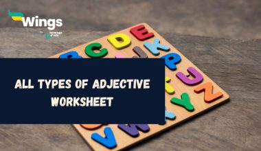 All Types of Adjective Worksheet