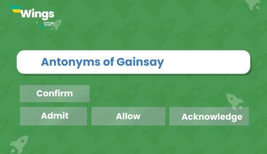 Gainsay-Antonyms
