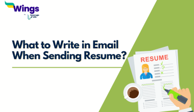What to write in a email when sending resume