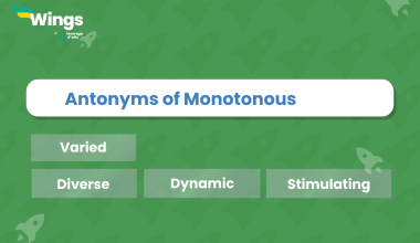 Antonyms of Monotonous